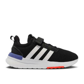 【 ADIDAS RACER TR21 J 'BLACK SONIC INK' / CORE BLACK CLOUD WHITE SONIC 】 アディダス コア 黒色 ブラック 白色 ホワイト ジュニア キッズ ベビー マタニティ スニーカー