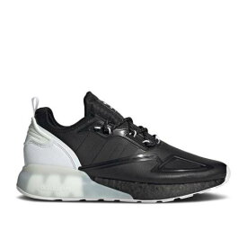 【 ADIDAS ZX 2K BOOST 'BLACK WHITE' / CORE BLACK CORE BLACK CLOUD 】 アディダス ブースト コア 黒色 ブラック スニーカー メンズ