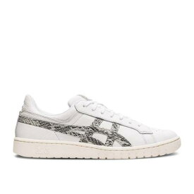 【 ASICS ATMOS X GEL PTG 'SNAKESKIN' / WHITE CREAM 】 白色 ホワイト クリーム スニーカー メンズ アシックス