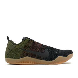 【 NIKE KOBE 11 ELITE LOW 4KB 'BLACK HORSE' / BLACK TEAM RED ROUGH GREEN 】 コービー エリート 黒色 ブラック チーム 赤 レッド 緑 グリーン スニーカー メンズ ナイキ