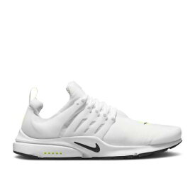 【 NIKE AIR PRESTO 'JUST DO IT PACK - WHITE' / WHITE VOLT BLACK 】 プレスト 白色 ホワイト 黒色 ブラック エア スニーカー メンズ ナイキ