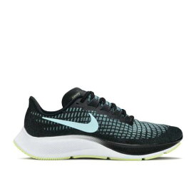 【 NIKE WMNS AIR ZOOM PEGASUS 37 'BLACK GLACIER ICE' / BLACK BARELY VOLT WHITE GLACIER 】 ズーム ペガサス 黒色 ブラック 白色 ホワイト ズームペガサス スニーカー レディース ナイキ