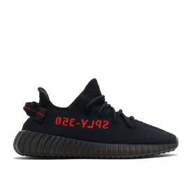 【 ADIDAS YEEZY BOOST 350 V2 'BRED' / CBLACK CBLACK RED 】 アディダス ブースト 赤 レッド スニーカー メンズ