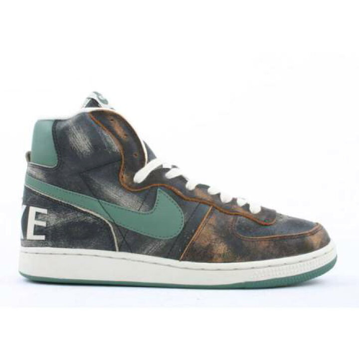 楽天市場 ナイキ Nike ターミネーター プレミアム 黒色 ブラック スニーカー メンズ Premium Nike Terminator Hi Black Noridark Brownnet スニケス