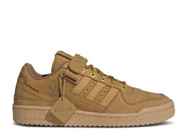 【 ADIDAS ATMOS X FORUM LOW 'WHEAT' / MESA MESA GUM 】 アディダス フォーラム スニーカー メンズ