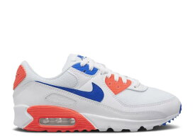 【 NIKE WMNS AIR MAX 90 'ULTRAMARINE' / WHITE FLASH CRIMSON RACER BLUE 】 マックス 白色 ホワイト クリムゾン 青色 ブルー エアマックス スニーカー レディース ナイキ