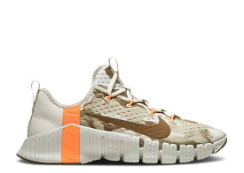 【 NIKE FREE METCON 3 'YUKO BROWN CAMO' / LIGHT BONE TOTAL ORANGE YUKON 】 フリー 茶色 ブラウン 橙 オレンジ スニーカー メンズ ナイキ