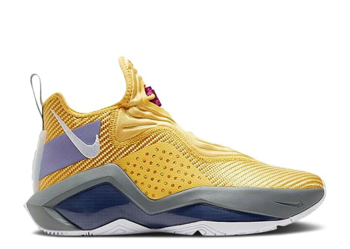 LEBRON SOLDIER XIV VIVID PURPLE SOLAR FLARE LAKERS SNEAKERS NIKE LEBRON SOLDIER XIV VIVID PURPLE/SOLAR FLARE SNEAKER  main image 3