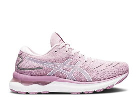 【 ASICS WMNS GEL NIMBUS 24 'BARELY ROSE' / BARELY ROSE WHITE 】 ローズ 白色 ホワイト スニーカー レディース アシックス