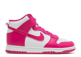 【 NIKE WMNS DUNK HIGH 'PINK PRIME' / WHITE PINK PRIME 】 ダンク ハイ 白色 ホワイト ピンク ダンクハイ スニーカー レディース ナイキ