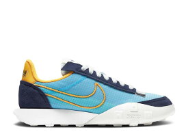 【 NIKE WMNS WAFFLE RACER 2X 'BLACKENED BLUE' / BLACKENED BLUE PHOTO BLUE 】 ワッフル 青色 ブルー スニーカー レディース ナイキ