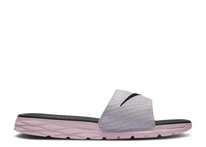 楽天市場 ナイキ Nike ベナッシ サンダル ピンク 黒色 ブラック Arctic Black スニーカー レディース Pink Nike Wmns Benassi Solarsoft 2 Slide Arctic Black スニケス
