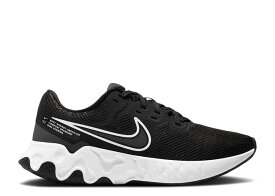 【 NIKE WMNS RENEW RIDE 2 'BLACK' / BLACK DARK SMOKE GREY WHITE 】 黒色 ブラック 灰色 グレー 白色 ホワイト スニーカー レディース ナイキ