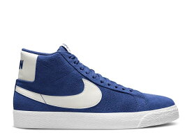 【 NIKE ZOOM BLAZER MID SB 'DEEP ROYAL BLUE' / DEEP ROYAL BLUE DEEP ROYAL BLUE 】 ズーム ブレイザー ミッド エスビー ディープ 青色 ブルー スニーカー メンズ ナイキ