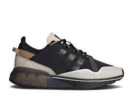 【 ADIDAS ZX 2K BOOST PURE 'BLACK CARDBOARD' / CORE BLACK BLISS CARDBOARD 】 アディダス ブースト ピュア コア 黒色 ブラック スニーカー メンズ