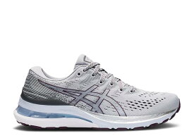 【 ASICS WMNS GEL KAYANO 28 'PIEDMONT GREY DEEP PLUM' / PIEDMONT GREY DEEP PLUM 】 灰色 グレー ディープ スニーカー レディース アシックス