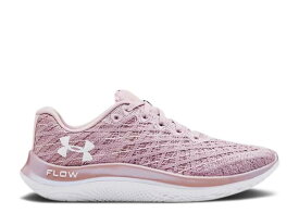 【 UNDER ARMOUR WMNS FLOW VELOCITI WIND 'MAUVE PINK' / MAUVE PINK WHITE 】 フローレス ピンク 白色 ホワイト アンダーアーマー スニーカー レディース