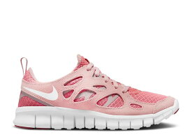 【 NIKE FREE RUN 2 GS 'PINK SALT' / PINK SALT WHITE PINK GLAZE 】 フリー ラン ピンク 白色 ホワイト ジュニア キッズ ベビー マタニティ スニーカー ナイキ