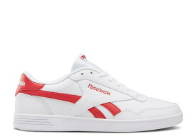【 REEBOK ROYAL TECHQUE T 'WHITE REBEL RED' / WHITE REBEL RED 】 リーボック レベル 白色 ホワイト 赤 レッド スニーカー メンズ