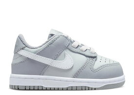 【 NIKE DUNK LOW TD 'TWO-TONED GREY' / PURE PLATINUM WHITE WOLF GREY 】 ダンク ピュア プラチナム 白色 ホワイト 灰色 グレー ダンクロー 'TWOTONED ベビー ナイキ