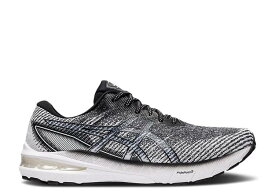 【 ASICS GT 2000 10 'WHITE BLACK' / WHITE BLACK 】 白色 ホワイト 黒色 ブラック スニーカー メンズ アシックス