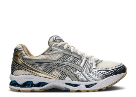 【 ASICS GEL KAYANO 14 'CREAM PURE SILVER' / CREAM PURE SILVER 】 ピュア クリーム 銀色 シルバー スニーカー メンズ アシックス