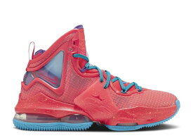 【 NIKE LEBRON 19 GS 'KING'S CROWN' / SIREN RED LASER BLUE PSYCHIC 】 レブロン 赤 レッド レーザー 青色 ブルー ジュニア キッズ ベビー マタニティ スニーカー ナイキ