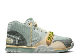 【 NIKE TRAVIS SCOTT X AIR TRAINER 1 SP / GREY HAZE OLIVE AURA CANVAS 】 トレーナー 灰色 グレー オリーブ オーラ トラヴィススコット エアトレーナー スニーカー メンズ ナイキ