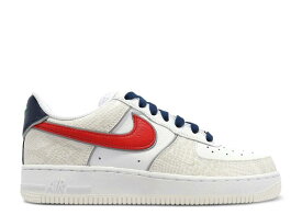 【 NIKE WMNS AIR FORCE 1 '07 LX 'JUST DO IT - WHITE UNIVERSITY RED SNAKESKIN' / WHITE UNIVERSITY RED WHITE 】 白色 ホワイト 赤 レッド エアフォース スニーカー レディース ナイキ