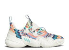 【 ADIDAS TRAE YOUNG 1 'TIE-DYE' / CHALK WHITE MINT RUSH CHALK 】 アディダス 白色 ホワイト ラッシュ 'TIEDYE' スニーカー メンズ