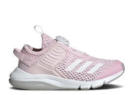 【 ADIDAS ACTIVEFLEX BOA K 'CLEAR PINK' / CLEAR PINK FOOTWEAR WHITE PURE 】 アディダス ピンク 白色 ホワイト ピュア ジュニア キッズ ベビー マタニティ スニーカー