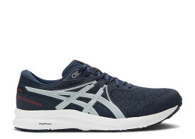 【 ASICS GEL CONTEND 7 WP 4E EXTRA WIDE 'MIDNIGHT PIEDMONT GREY' / MIDNIGHT PIEDMONT GREY 】 灰色 グレー スニーカー メンズ アシックス