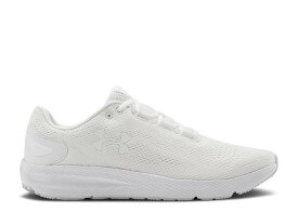 【 UNDER ARMOUR CHARGED PURSUIT 2 'TRIPLE WHITE' / WHITE 】 白色 ホワイト アンダーアーマー スニーカー メンズ