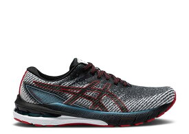 【 ASICS GT 2000 10 'BLACK SPORT RED' / BLACK SPORT RED 】 黒色 ブラック 赤 レッド スニーカー メンズ アシックス