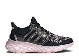 【 ADIDAS ULTRABOOST WEB DNA 'BLACK CLEAR PINK' / CORE BLACK CORE BLACK CLEAR 】 アディダス コア 黒色 ブラック スニーカー メンズ