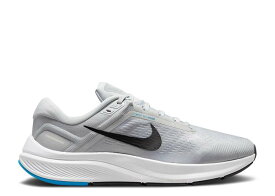 【 NIKE AIR ZOOM STRUCTURE 24 'PURE PLATINUM LIGHT PHOTO BLUE' / PURE PLATINUM LIGHT PHOTO BLUE 】 ズーム プラチナム ピュア 青色 ブルー スニーカー メンズ ナイキ