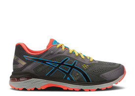 【 ASICS GT 2000 7 TRAIL 'DARK GREY' / DARK GREY BLACK 】 灰色 グレー 黒色 ブラック スニーカー メンズ アシックス