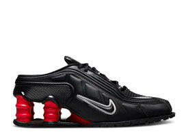 【 NIKE MARTINE ROSE X WMNS SHOX MULE MR4 'BLACK COMET RED' / BLACK METALLIC SILVER COMET RED 】 ローズ ショックス 黒色 ブラック 銀色 シルバー 赤 レッド スニーカー レディース ナイキ
