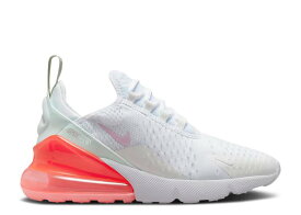 【 NIKE AIR MAX 270 GS 'WHITE HONEYDEW' / WHITE SUMMIT WHITE HONEYDEW 】 マックス 白色 ホワイト エアマックス ジュニア キッズ ベビー マタニティ スニーカー ナイキ