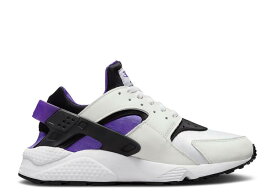 【 NIKE AIR HUARACHE 'HYPER GRAPE' 2022 / WHITE HYPER GRAPE BLACK 】 ハラチ 白色 ホワイト 黒色 ブラック スニーカー メンズ ナイキ