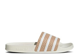 【 ADIDAS ADILETTE SLIDE 'OFF WHITE MAGIC BEIGE' / MAGIC BEIGE CLOUD WHITE OFF 】 アディダス アディレッタ サンダル 白色 ホワイト マジック ベージュ スニーカー メンズ