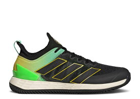 【 ADIDAS ADIZERO UBERSONIC 4 CLAY COURT 'END PLASTIC WASTE' / CORE BLACK CORE BLACK BEAM 】 アディダス アディゼロ コート コア 黒色 ブラック スニーカー メンズ