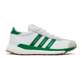 【 ADIDAS HUMAN MADE X COUNTRY 'GEARS FOR FUTURISTIC TEENAGERS - WHITE GREEN' / CLOUD WHITE GREEN OFF WHITE 】 アディダス カントリー 白色 ホワイト 緑 グリーン スニーカー メンズ