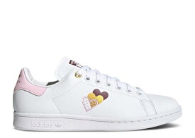 【 ADIDAS WMNS STAN SMITH 'HEARTS - CLEAR PINK' / CLOUD WHITE CLEAR PINK VICTORY 】 アディダス 白色 ホワイト ピンク ビクトリー スタンスミス スニーカー レディース
