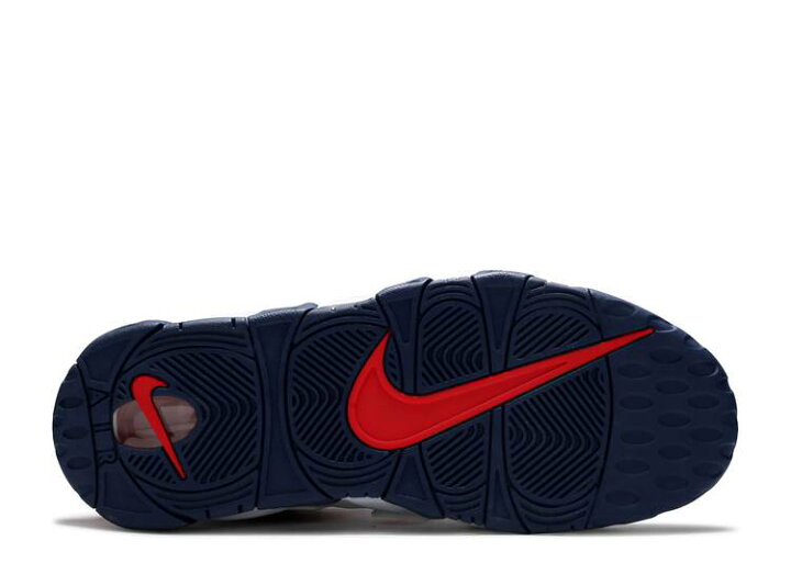 ラスト一点◇大人気☆新品NIKE モアテン ブラック×レッド×ネイビー 