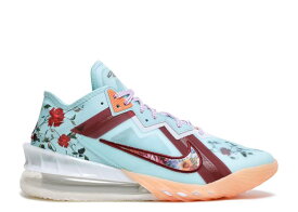 【 NIKE MIMI PLANGE X LEBRON 18 LOW 'DAUGHTERS' / PSYCHIC BLUE VIOLET SHOCK WHITE 】 レブロン 青色 ブルー 紫 バイオレット ショック 白色 ホワイト スニーカー メンズ ナイキ