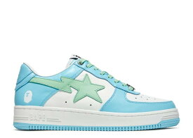 【 BAPE BAPESTA 'PASTEL PACK - SAX' / SAX 】 スニーカー メンズ ベイプ