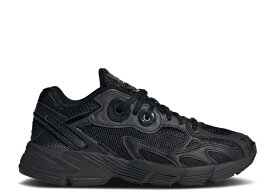 【 ADIDAS WMNS ASTIR 'TRIPLE BLACK' / CORE BLACK CORE BLACK CORE BLACK 】 アディダス コア 黒色 ブラック スニーカー レディース