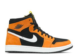 【 AIR JORDAN AIR JORDAN 1 HIGH ZOOM COMFORT 'ROOKIE OF THE YEAR' / BLACK WHITE MONARCH OPTI YELLOW 】 ナイキ ハイ ズーム 黒色 ブラック 白色 ホワイト モナーク 黄色 イエロー エアジョーダン スニーカー メンズ