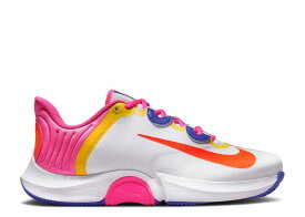 【 NIKE NAOMI OSAKA X WMNS NIKECOURT AIR ZOOM GP TURBO 'WHITE HYPER PINK' / WHITE HYPER PINK OPTI YELLOW 】 コート ズーム ターボ 白色 ホワイト ピンク 黄色 イエロー スニーカー レディース ナイキ
